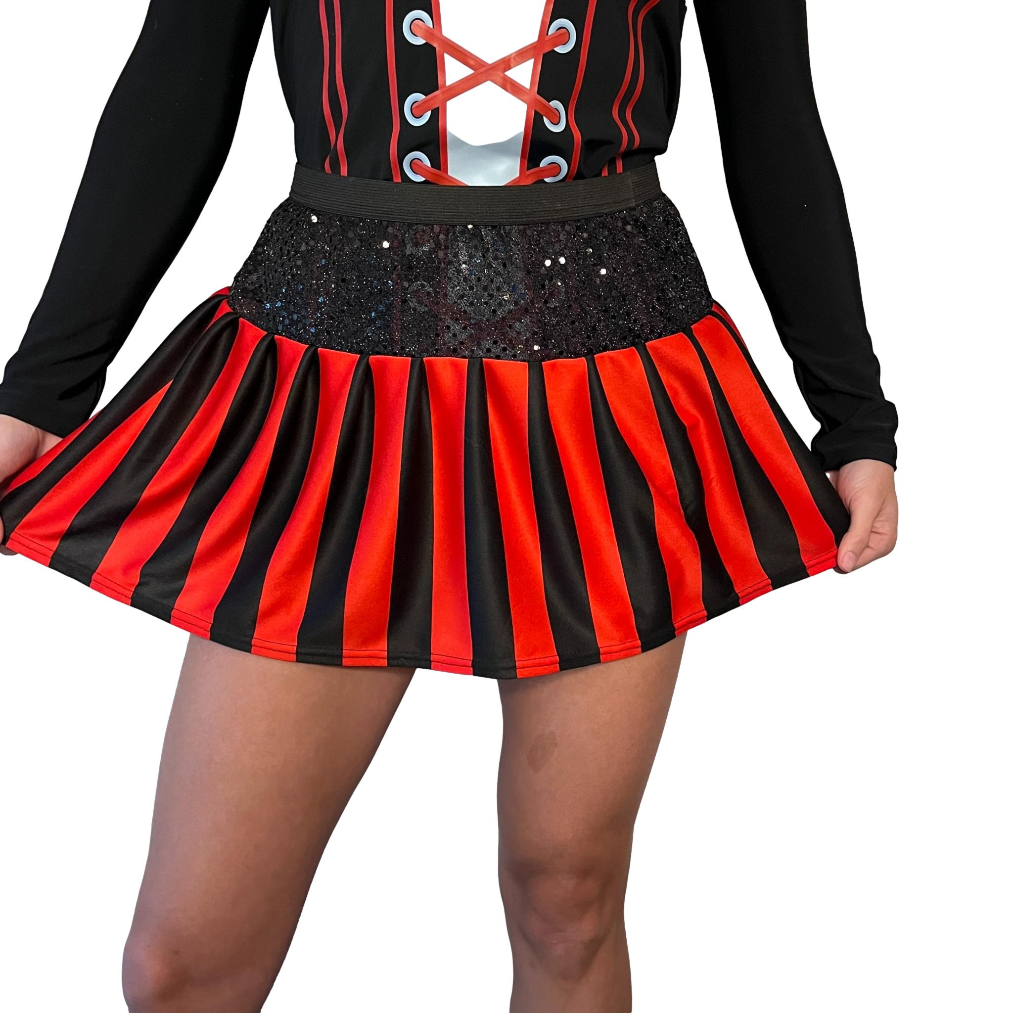 Striped on sale skirt pirate