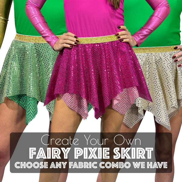 *Create Your Own* Fairy Pixie Sparkle Skirt for Running or Costume